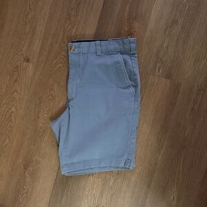 Club Room Light Blue Flat Front Shorts